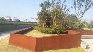 泉州耐候钢挡土墙